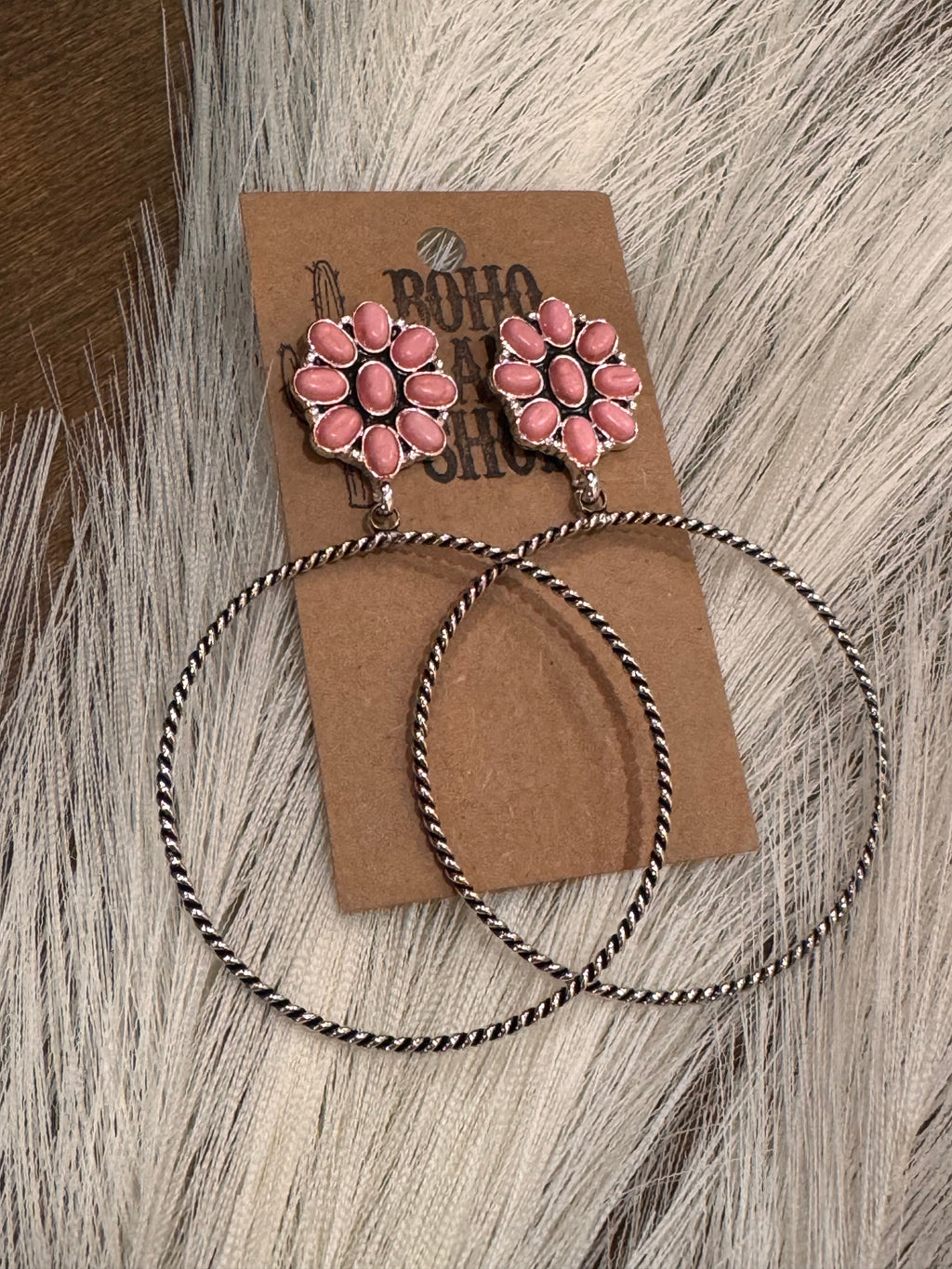 Caldwell Cowgirl Hoop Earrings