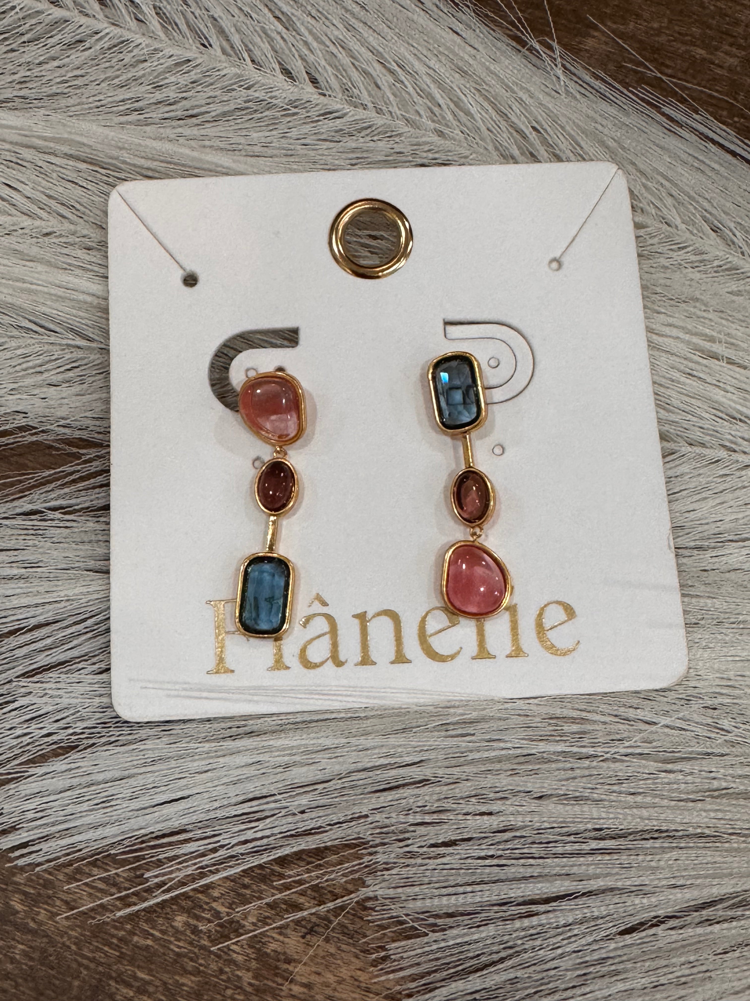 Sunset Mosaic Drop Earrings
