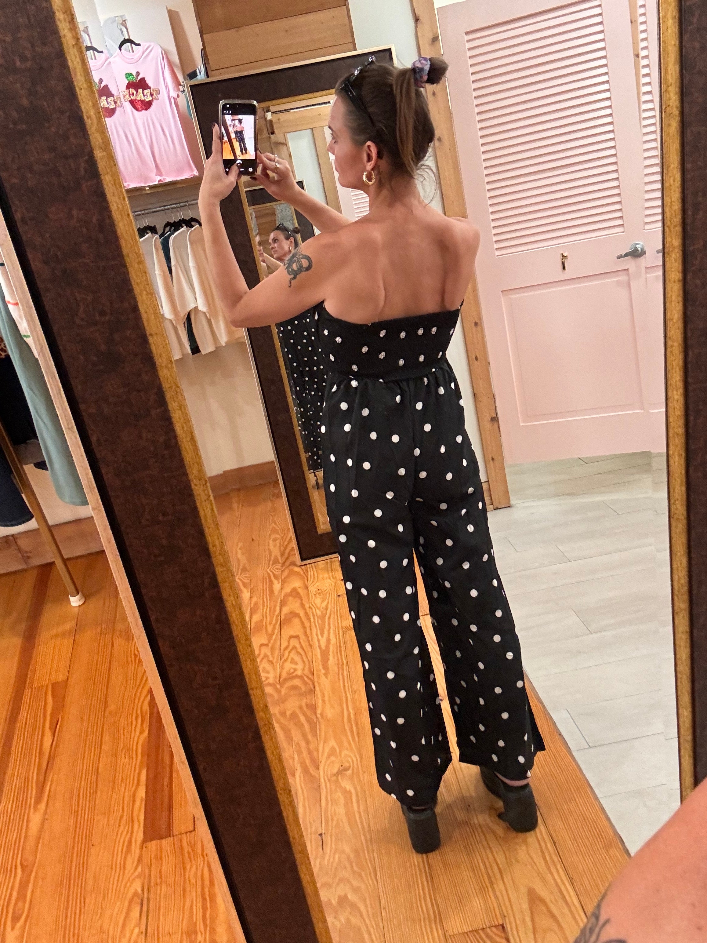 Polka Dot Jumpsuit