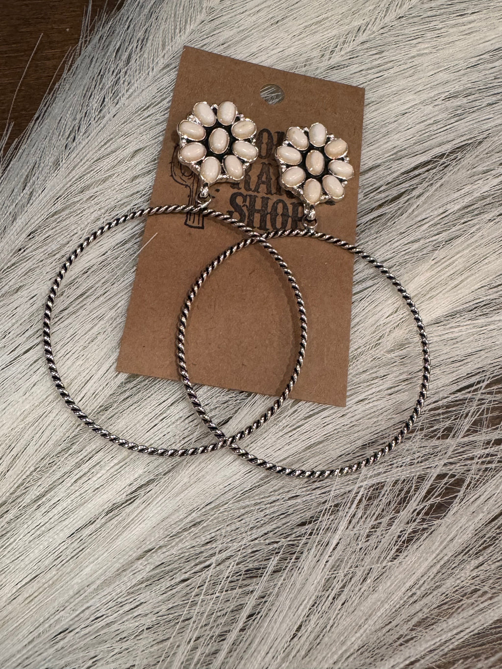 Caldwell Cowgirl Hoop Earrings