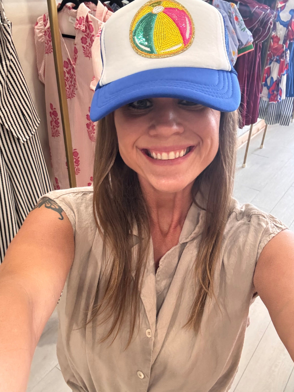 Beach Day Babe Hat