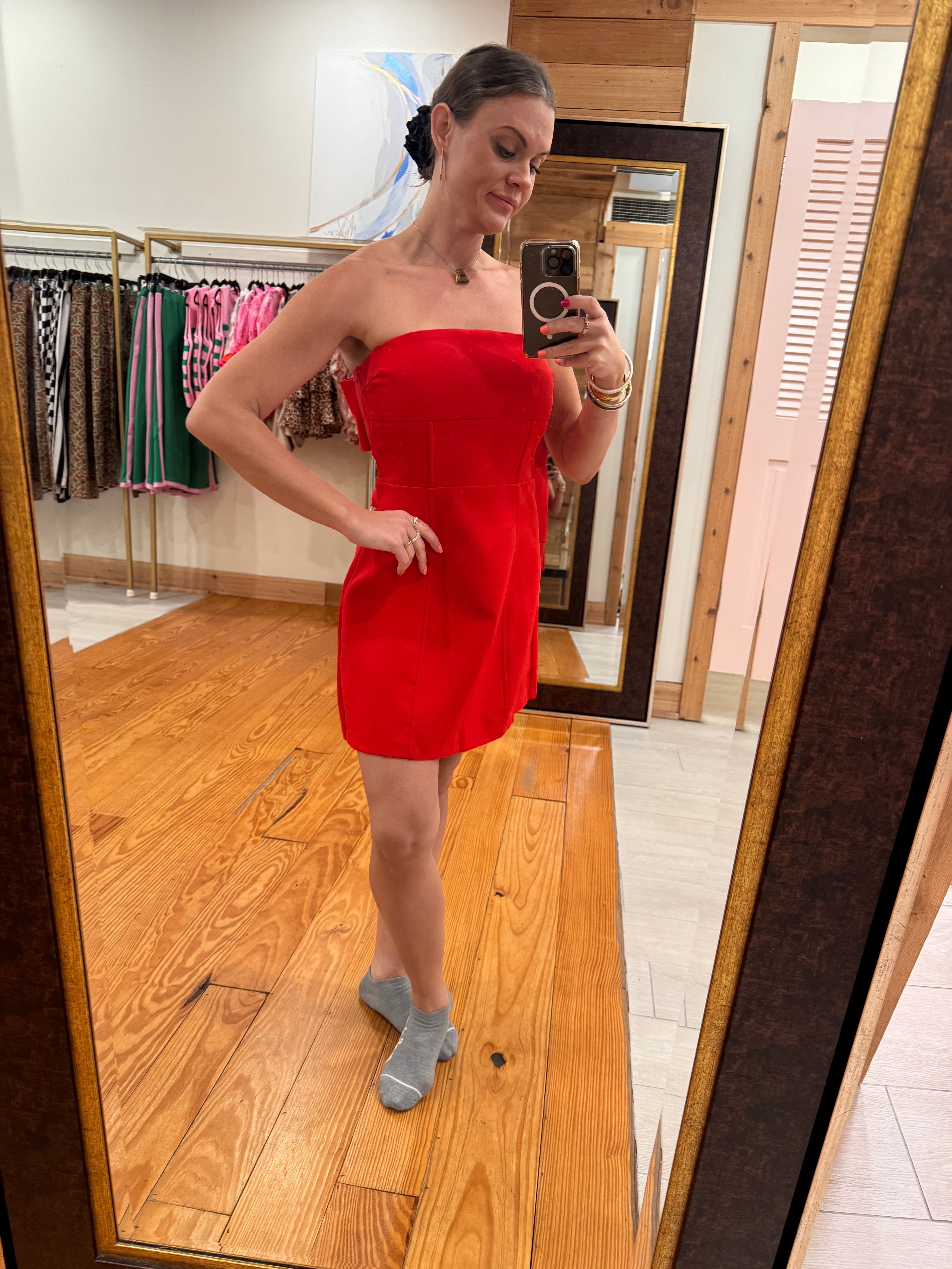 Red Carpet Bow Dress