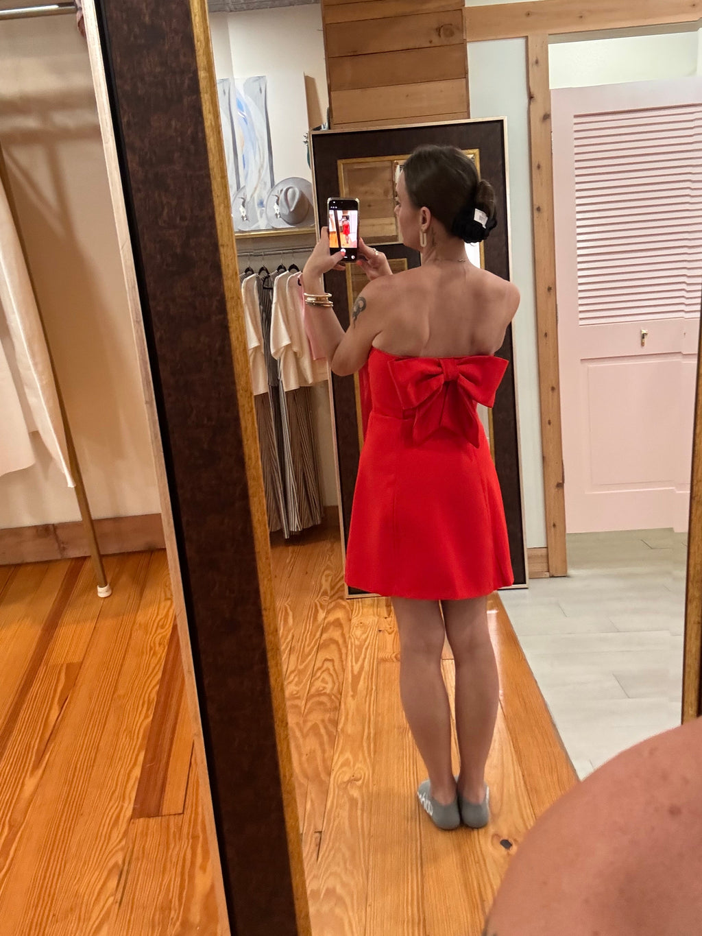 Red Carpet Bow Dress