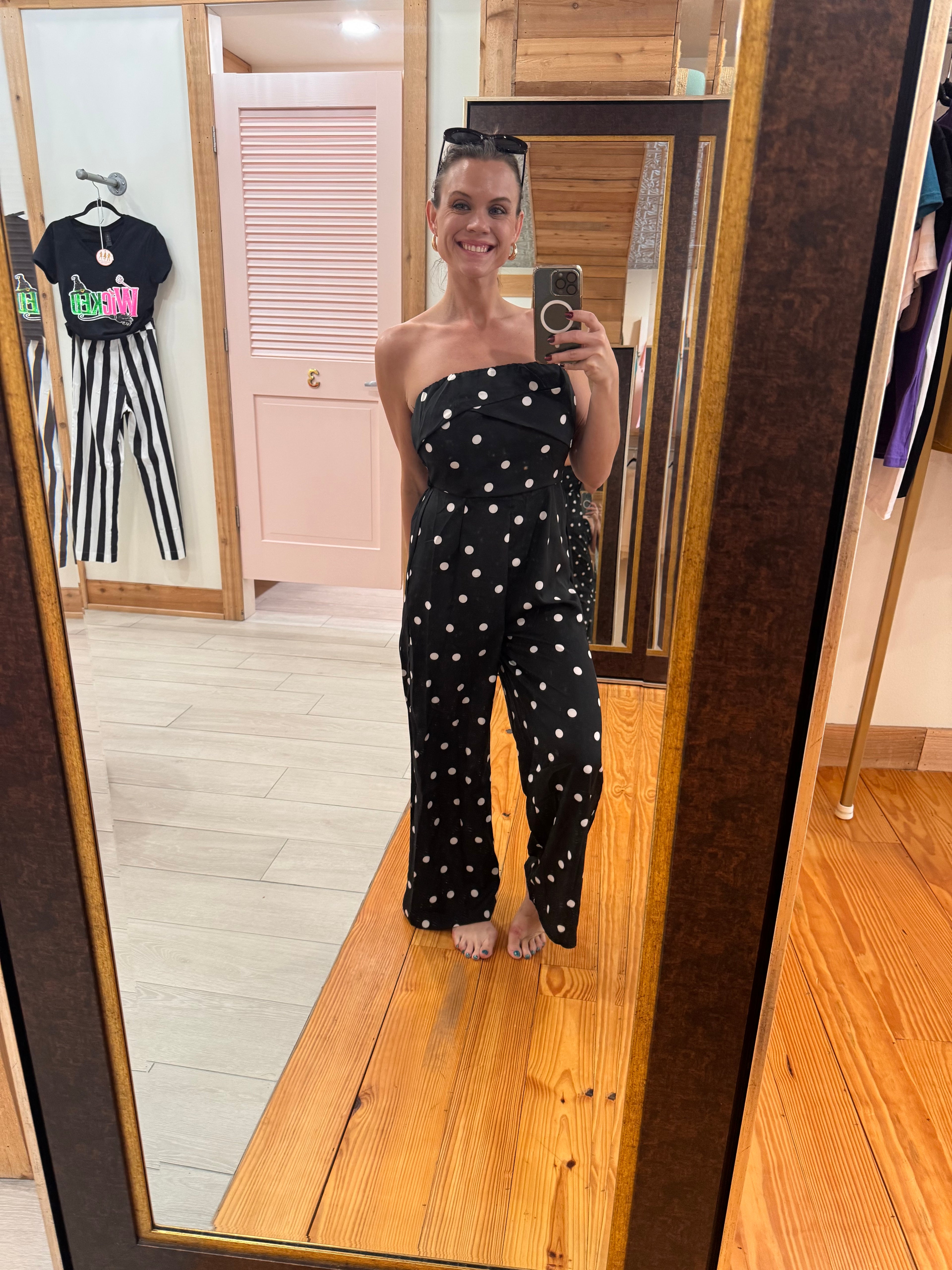 Polka Dot Jumpsuit