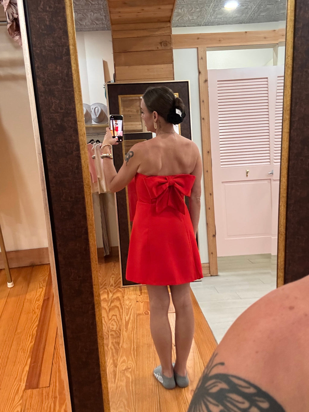 Red Carpet Bow Dress