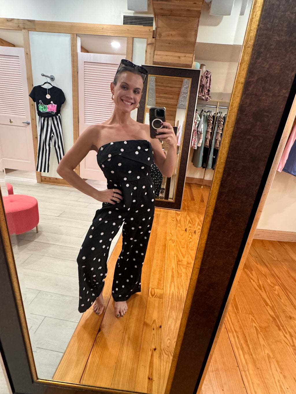 Polka Dot Jumpsuit