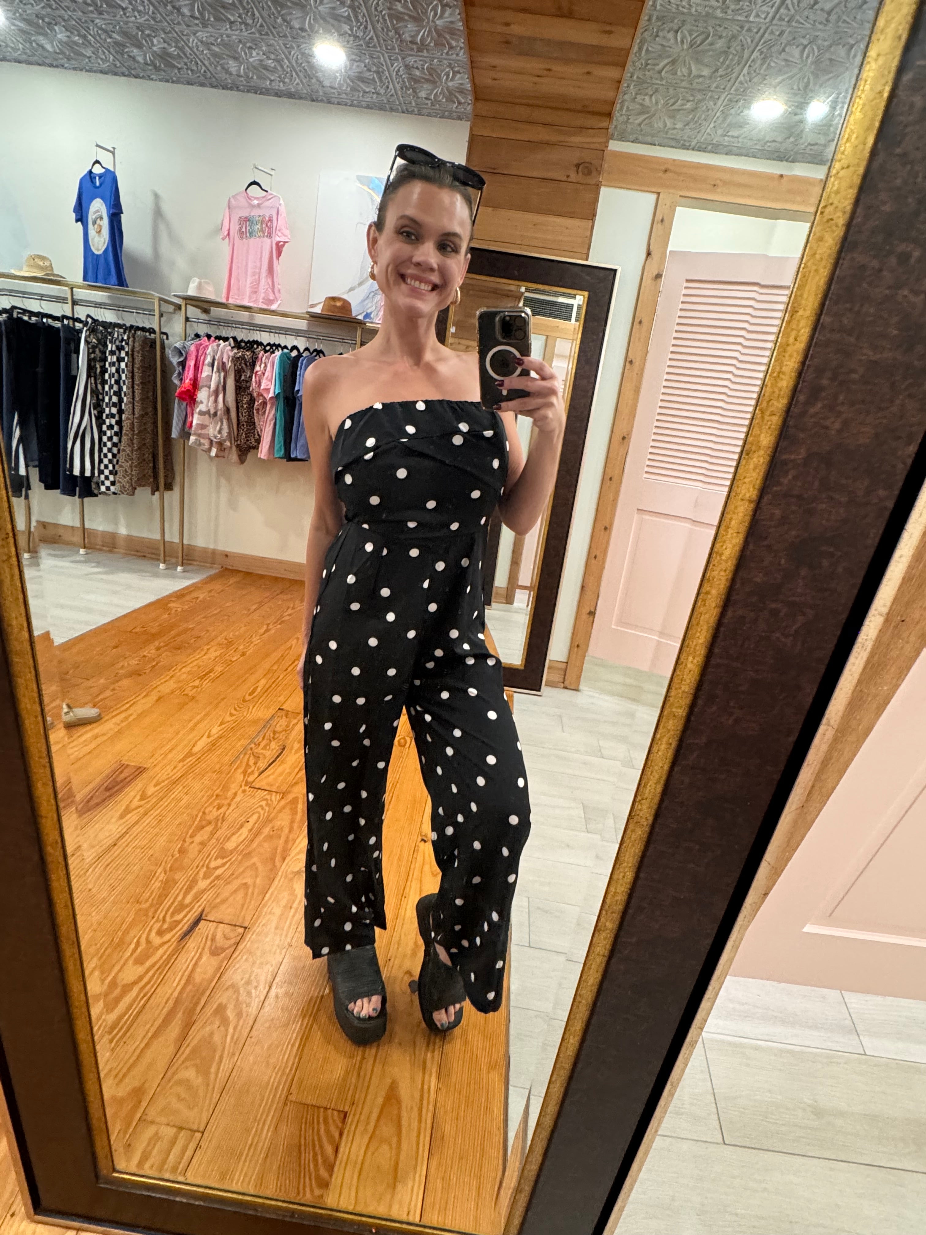 Polka Dot Jumpsuit