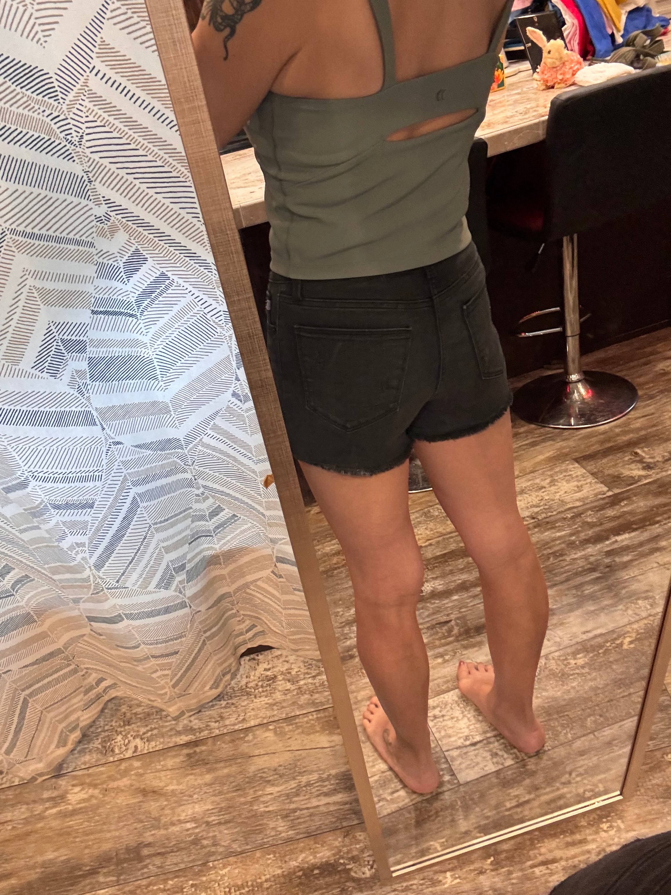After Dark Denim Shorts