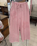 Pink Flower Pants