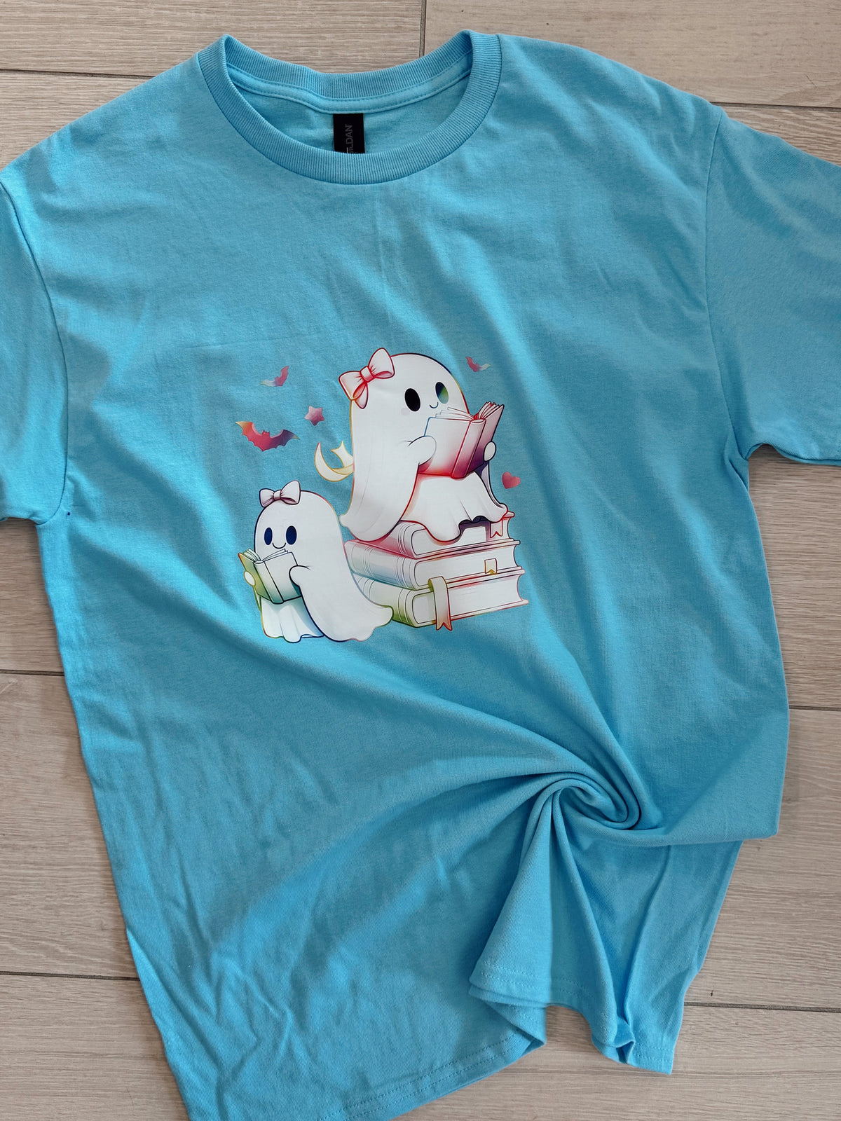 Halloween T Shirt Small Pink Ghost