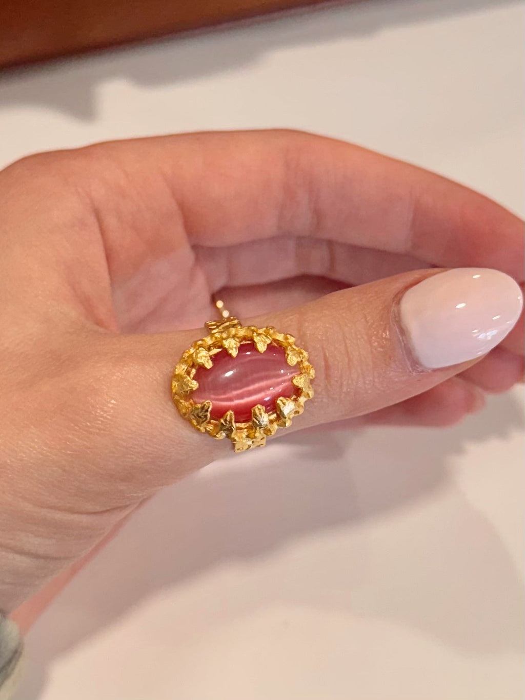 The Tessa Luxe Gemstone Cuff Ring