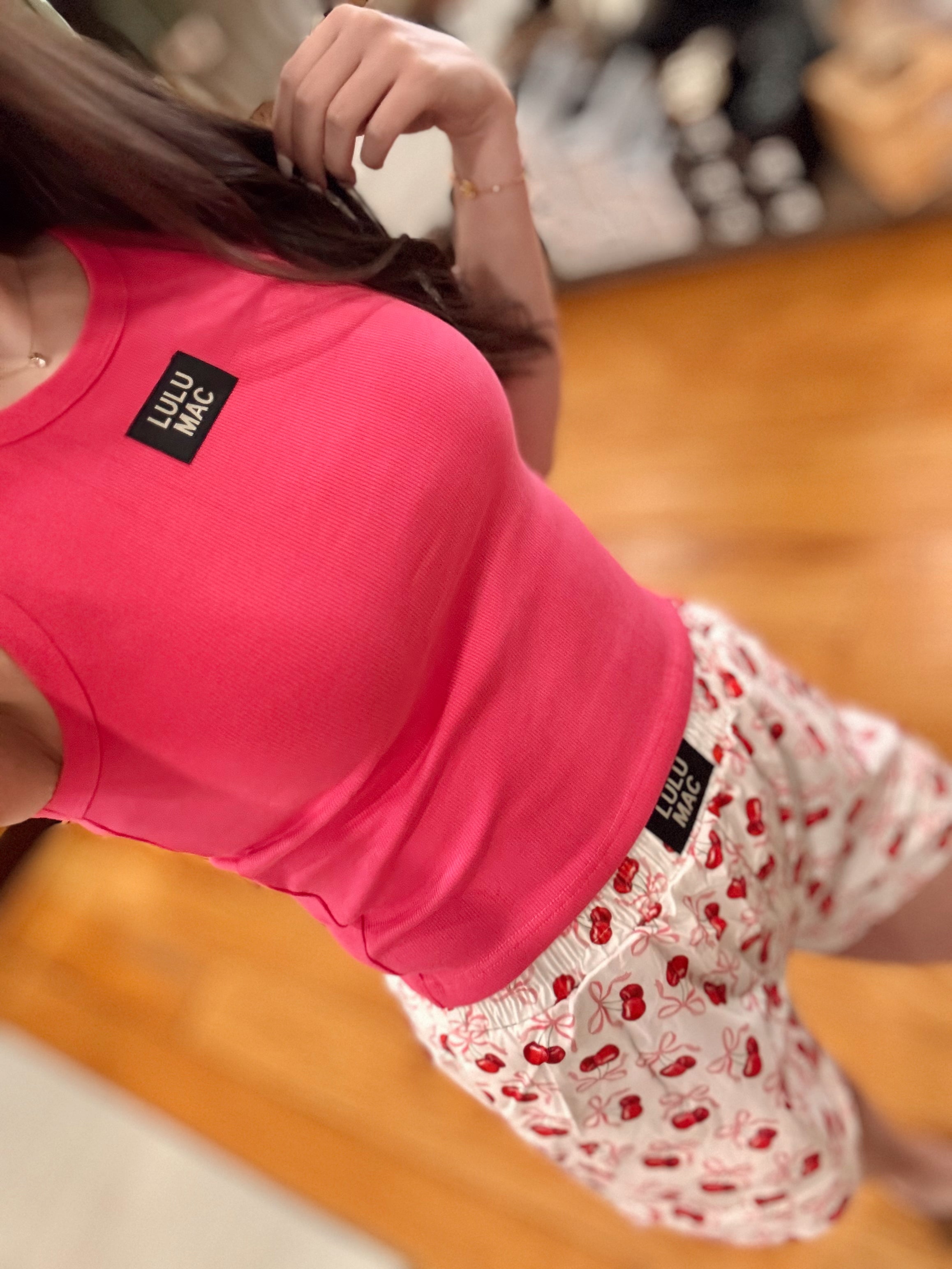 Hot Pink Tank Top