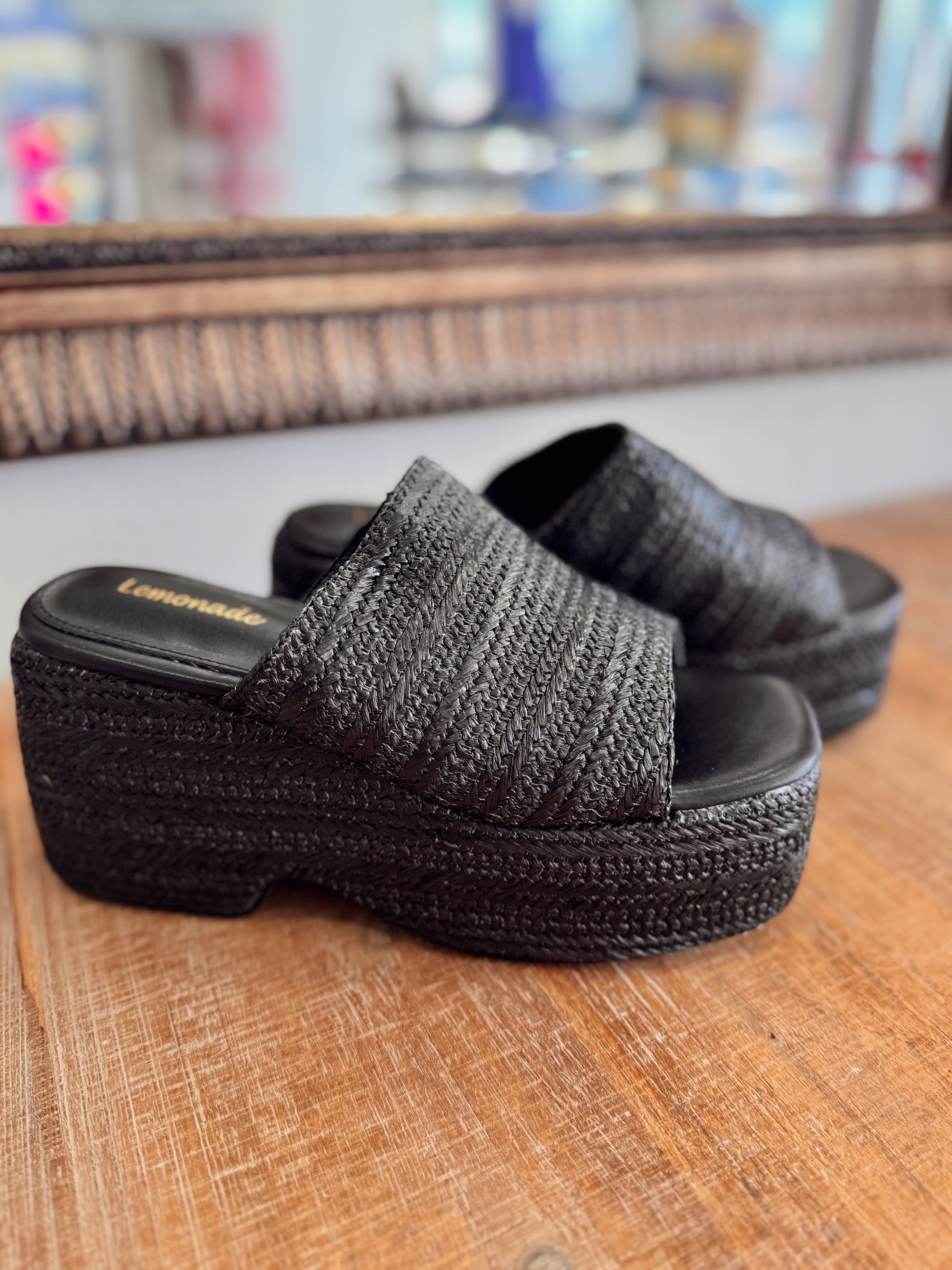 The Marie Wedge Heel