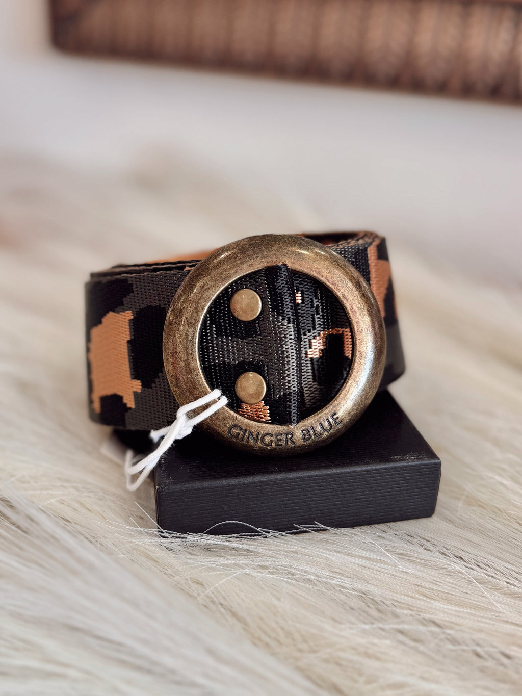 Wild Child Leopard Belt