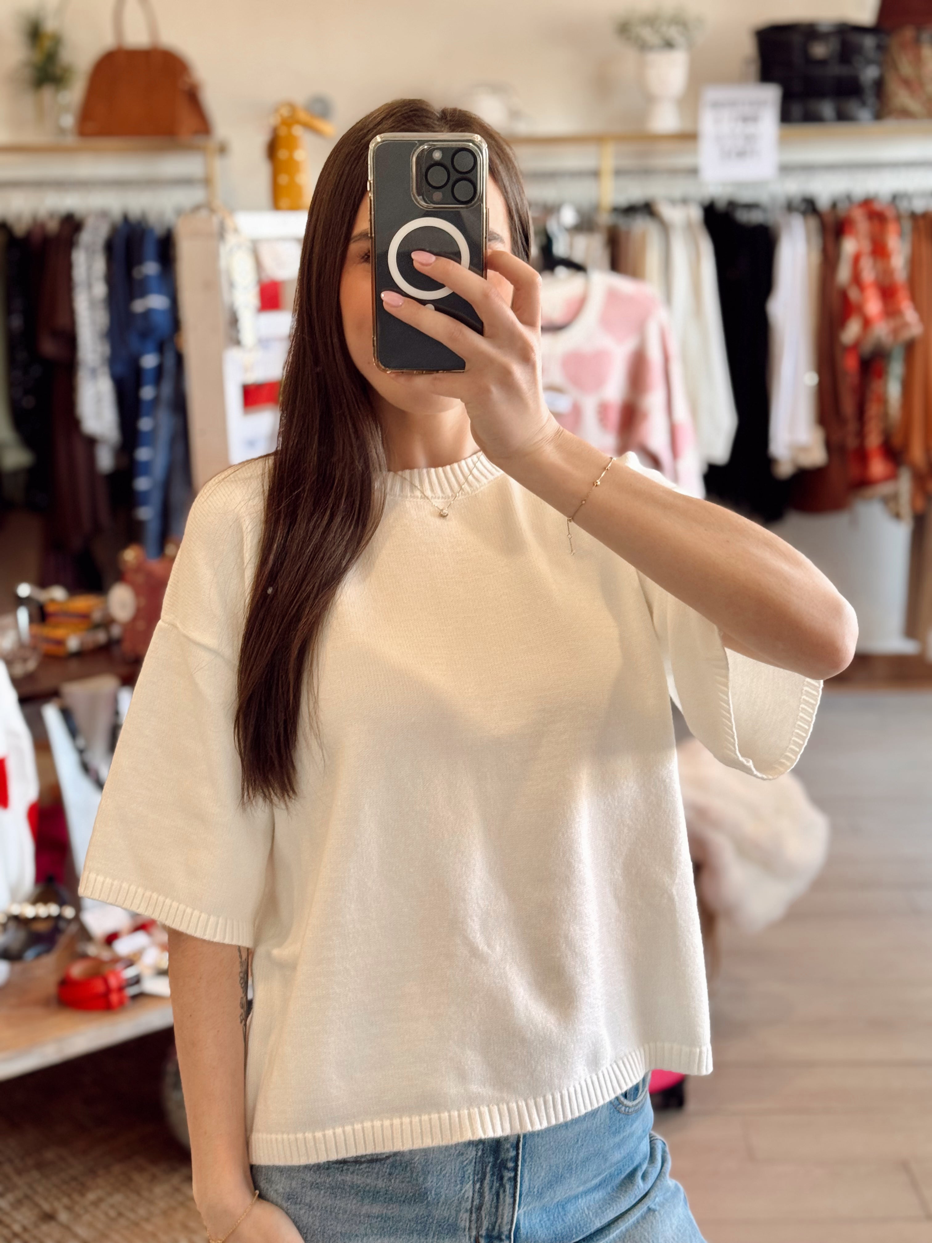Simply Luxe Knit Top