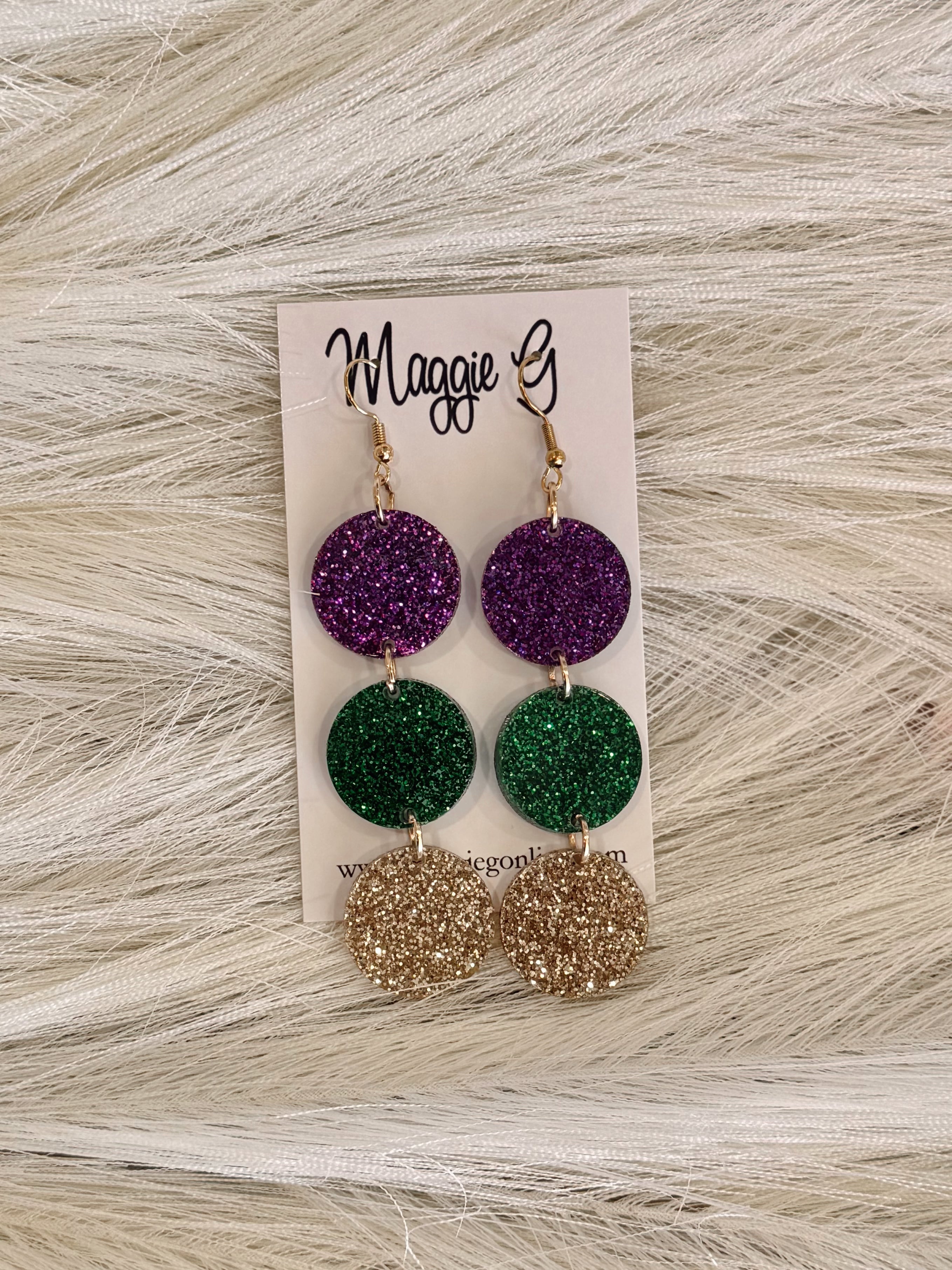 Fat Tuesday Earrings