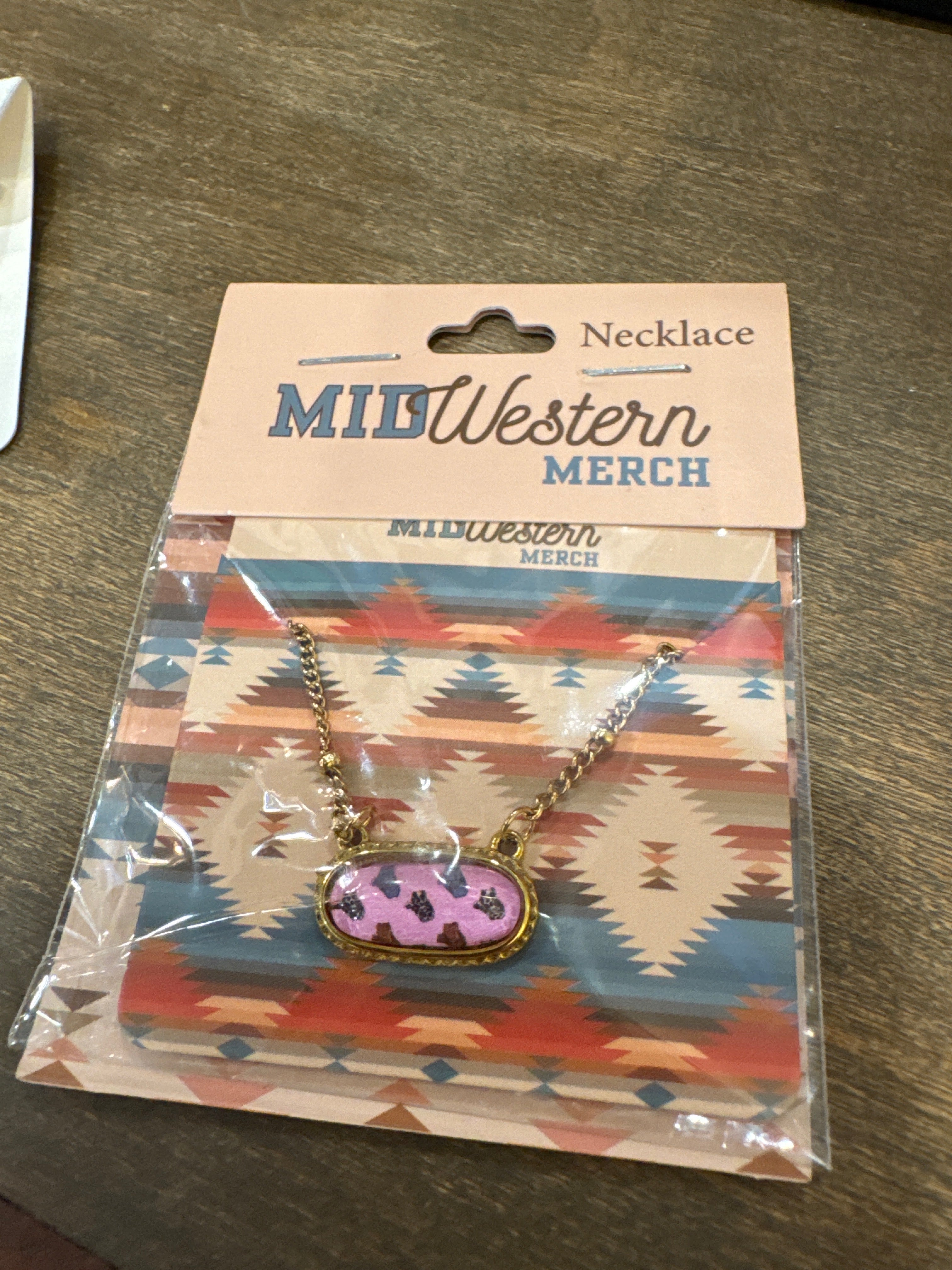 Pink Cowgirl Necklace 💗