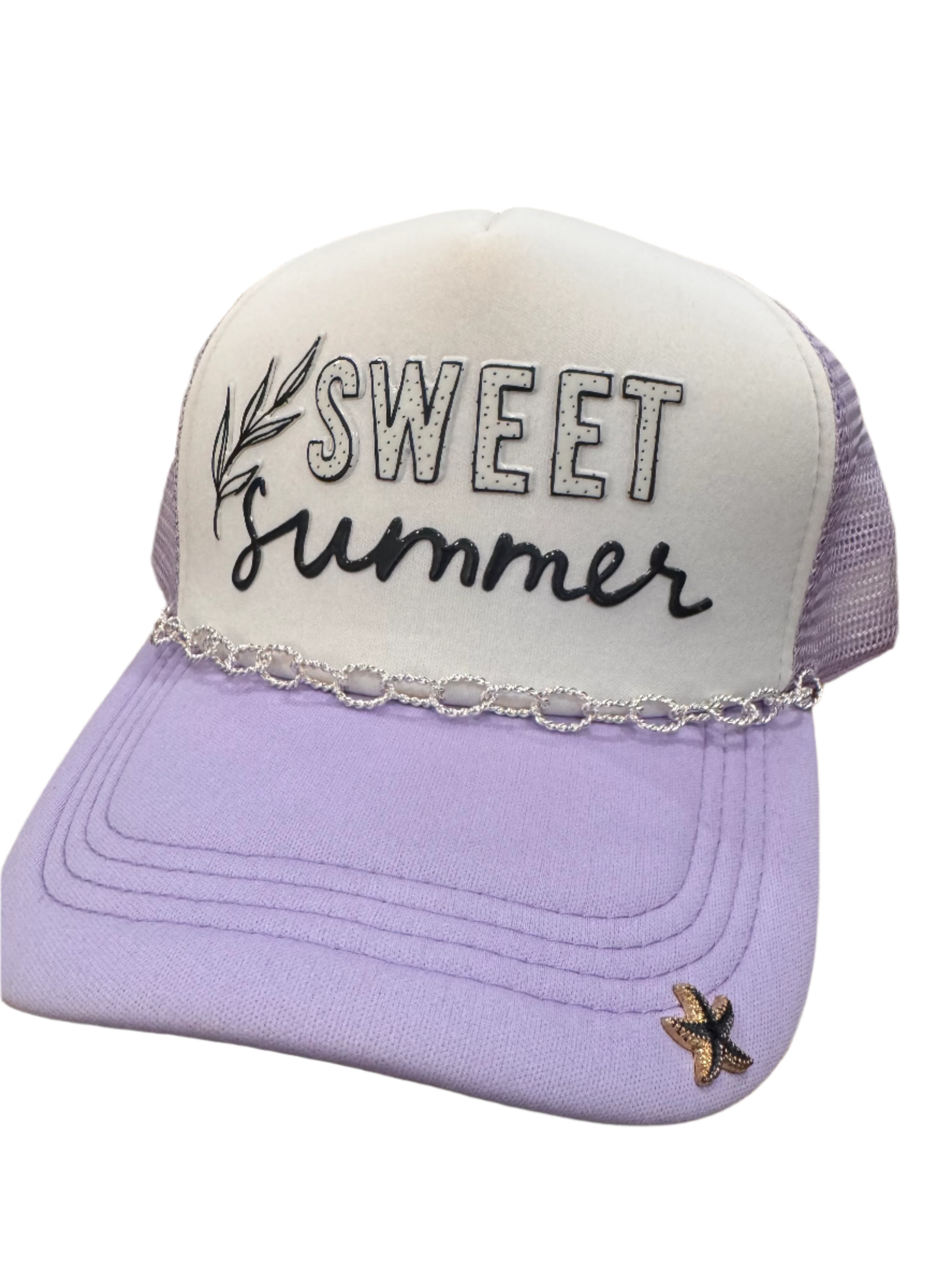 GDG  CUSTOM SUMMER TRUCKER HAT - BEACH