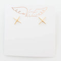 X Marks the Spot Earrings